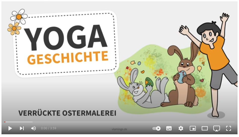 Cover: Yoga-Geschichte: Verrückte Ostermalerei